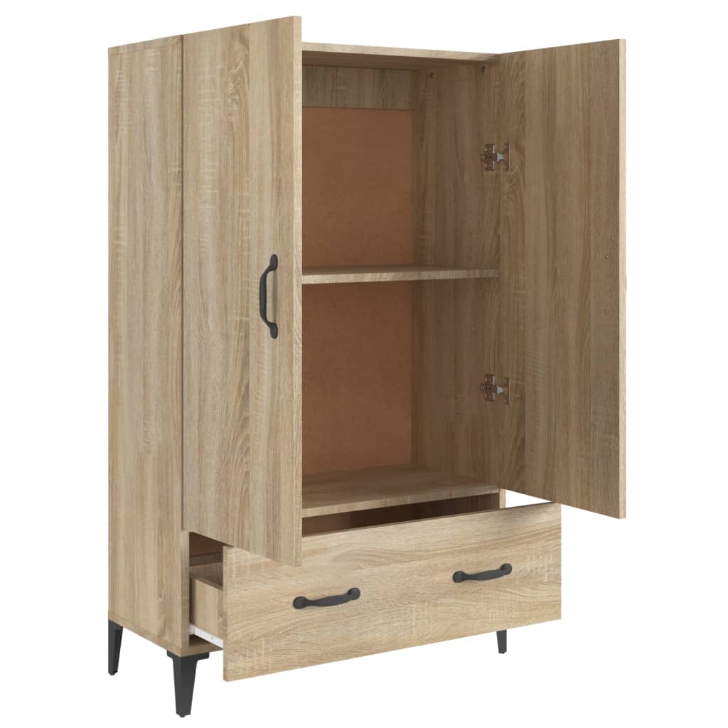 vidaXL Ντουλάπα Sonoma Δρυς 70 x 31 x 115 εκ. από Επεξεργασμένο Ξύλο