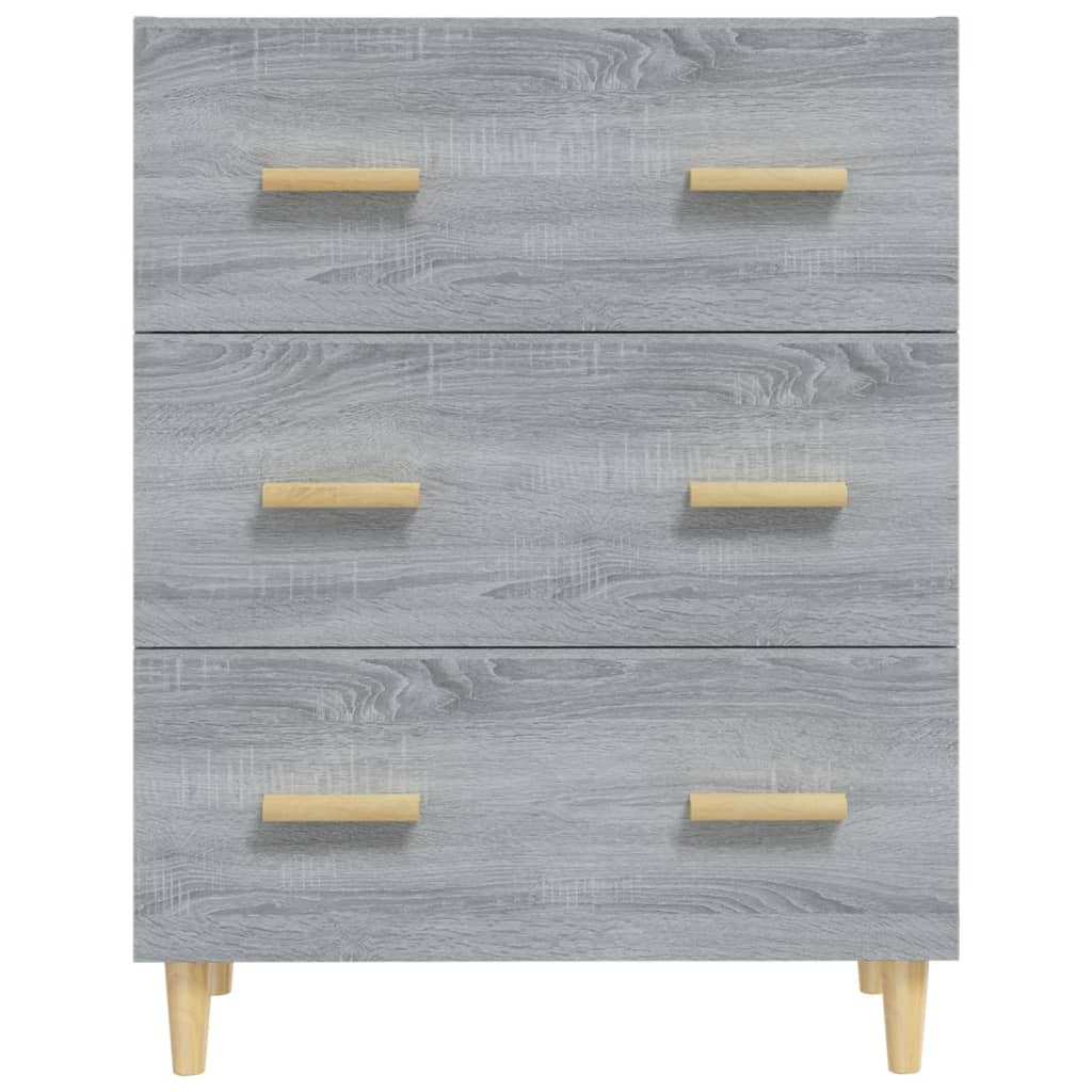 vidaXL Ντουλάπι Γκρι Sonoma 70 x 34 x 90 εκ. από Επεξεργασμένο Ξύλο