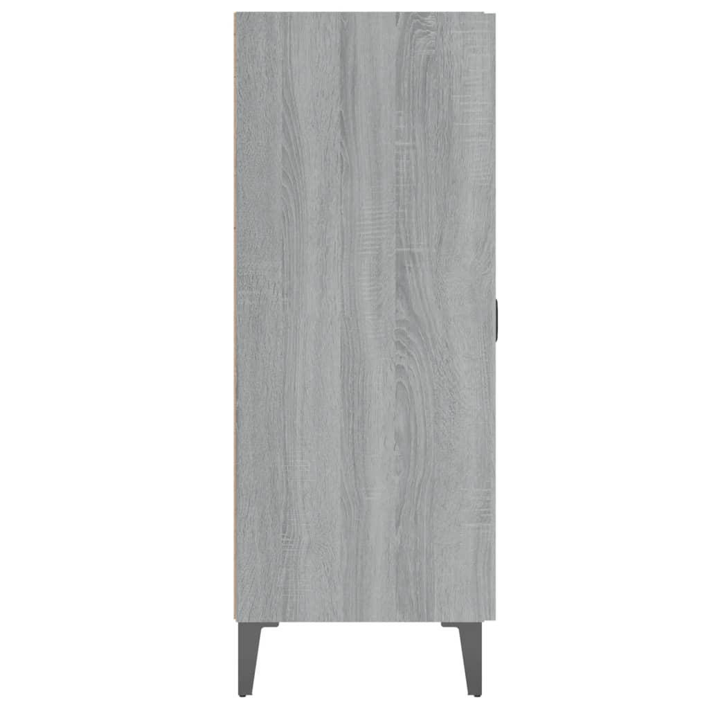 vidaXL Ντουλάπι Γκρι Sonoma 69,5 x 34 x 90 εκ. από Επεξεργασμένο Ξύλο