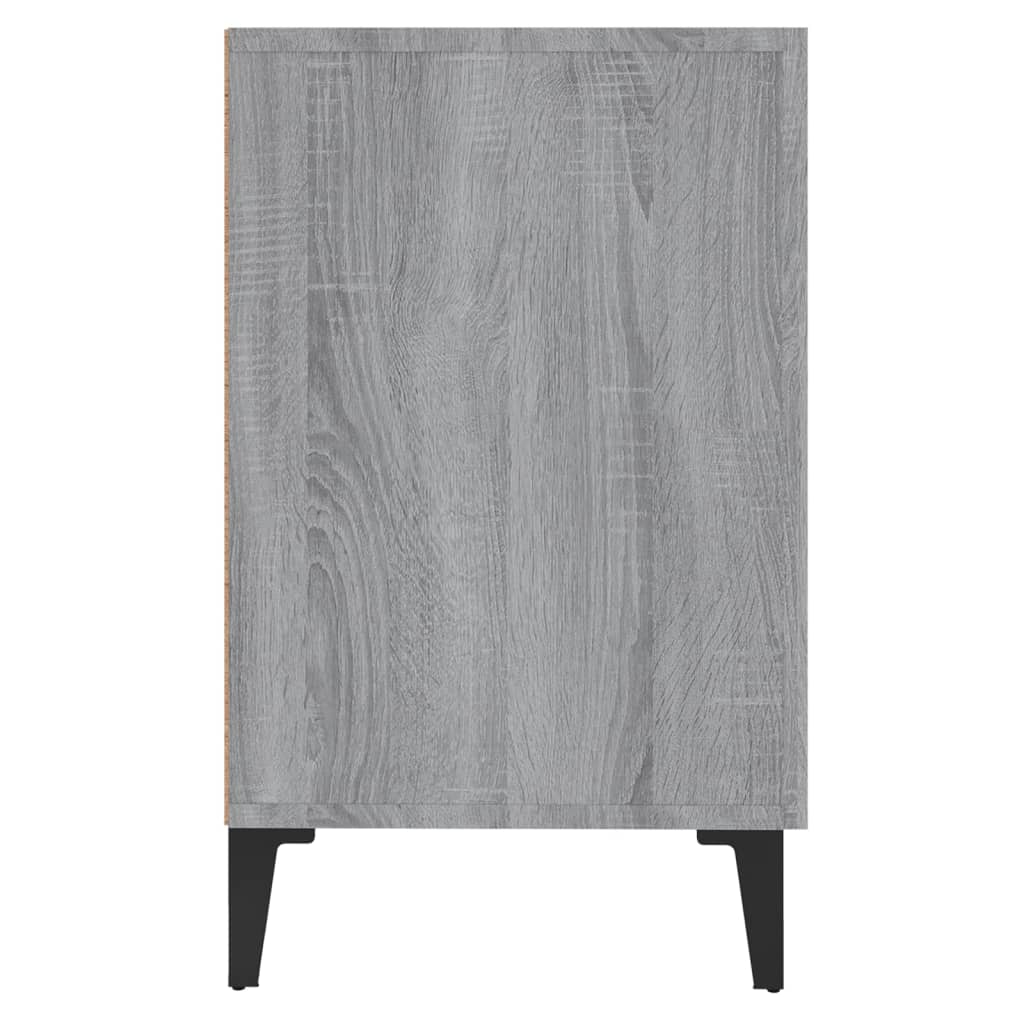 vidaXL Μπουφές Γκρι Sonoma 100 x 36 x 60 εκ. από Επεξεργασμένο Ξύλο