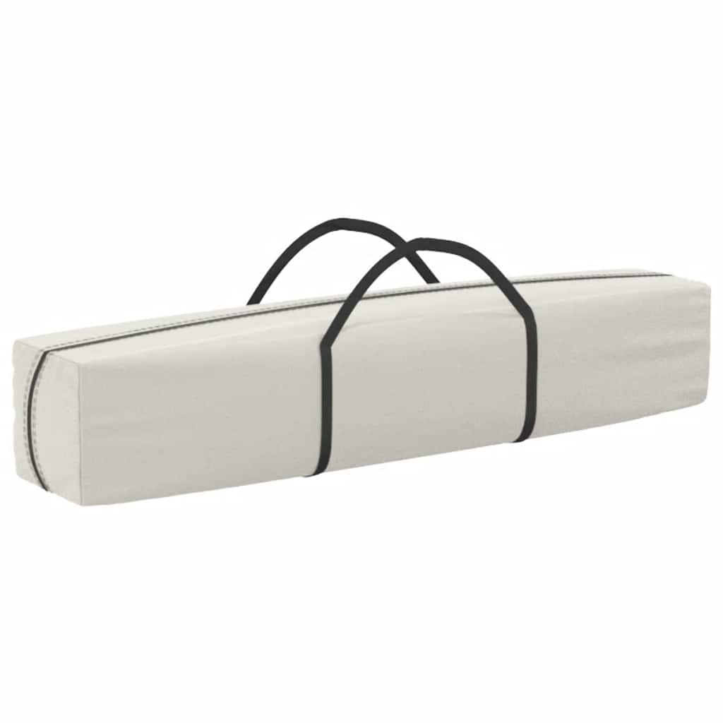 vidaXL Τέντα Εκδηλώσεων Πτυσσόμενη με Πλαϊνά Τοιχώματα Κρεμ 2 x 2 μ.