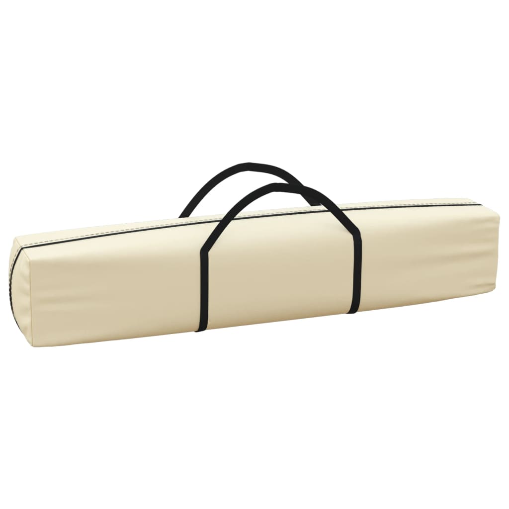 vidaXL Τέντα Εκδηλώσεων Πτυσσόμενη με Πλαϊνά Τοιχώματα Κρεμ 2 x 2 μ.