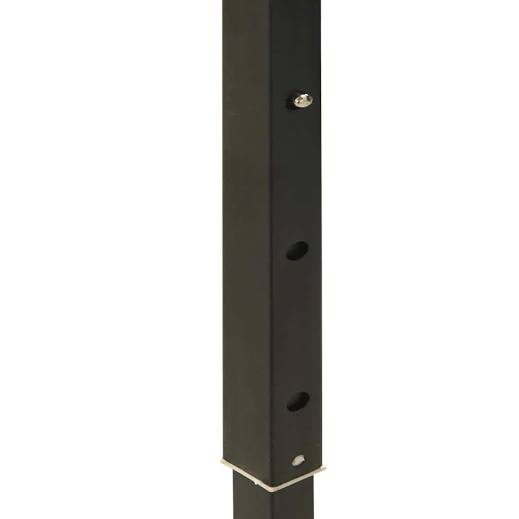 vidaXL Τέντα Εκδηλώσεων Πτυσσόμενη με Πλαϊνά Τοιχώματα Κόκκινη 3x3 μ.