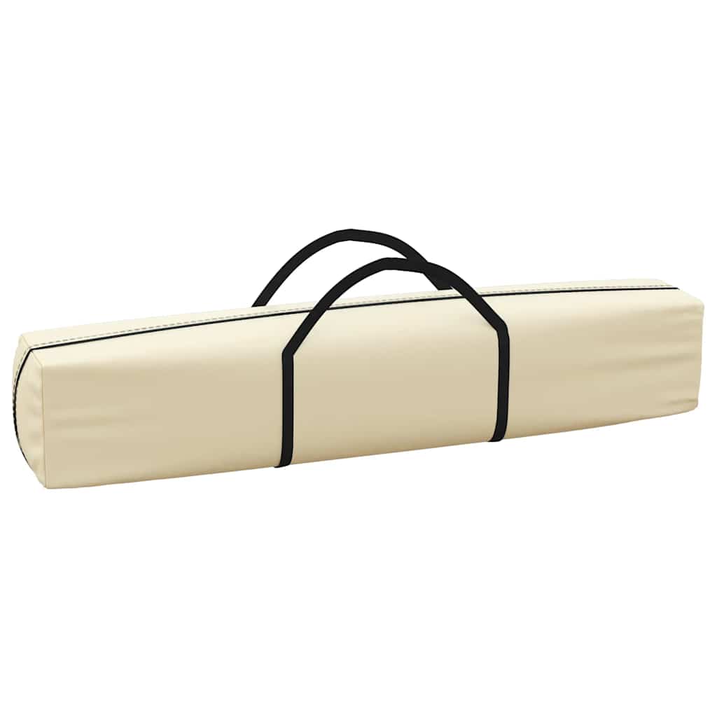 vidaXL Πτυσσόμενη Τέντα Εκδηλώσεων με Πλαϊνά Τοιχώματα Κρεμ 3x6 μ.