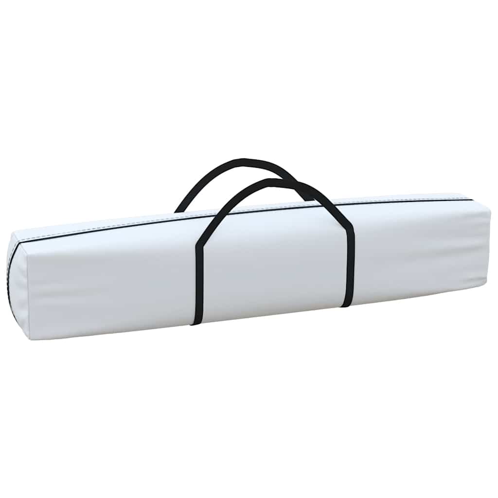 vidaXL Πτυσσόμενη Τέντα Εκδηλώσεων με Πλαϊνά Τοιχώματα Λευκή 3x6 μ.