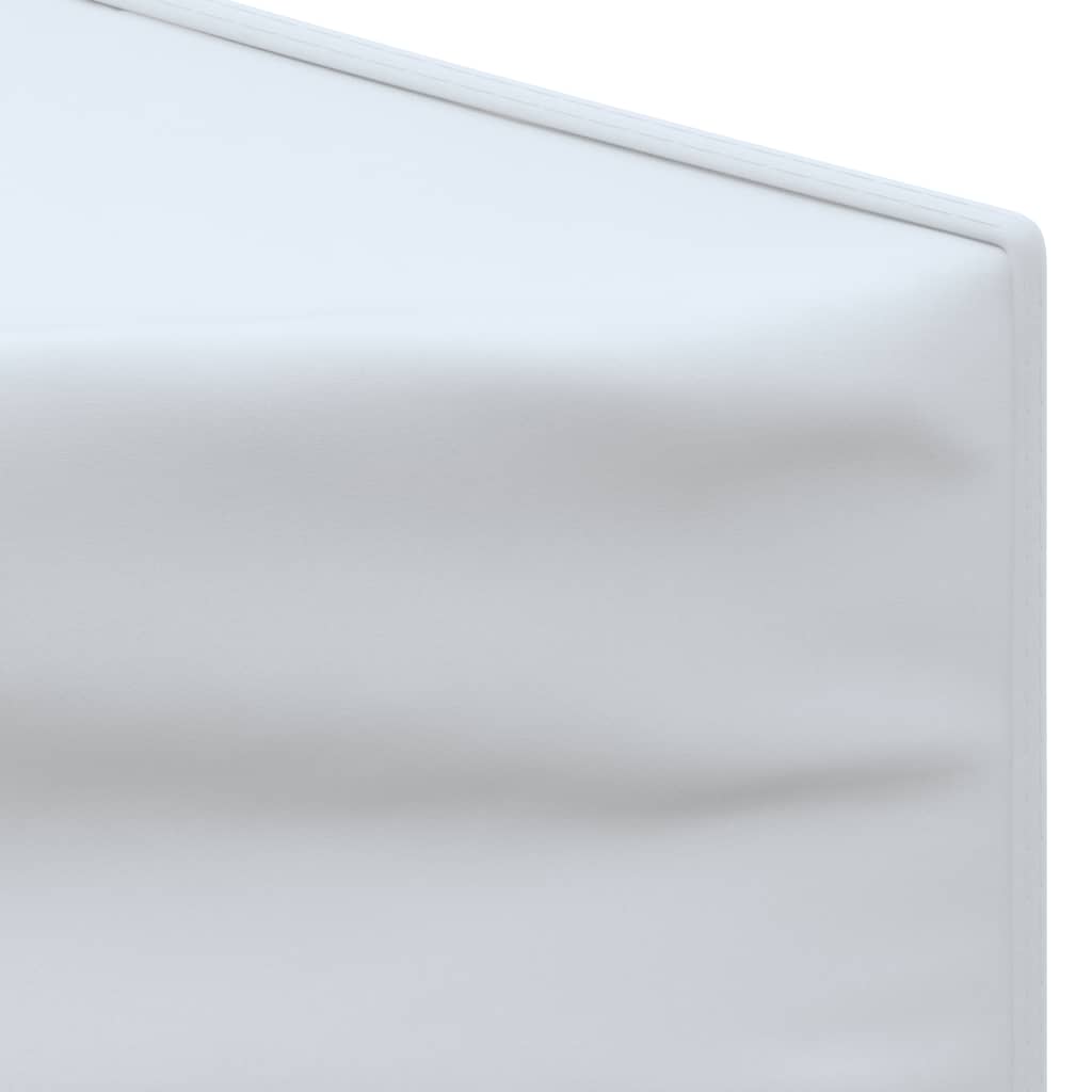 vidaXL Τέντα Εκδηλώσεων Πτυσσόμενη με Πλαϊνά Τοιχώματα Λευκή 3 x 6 μ.