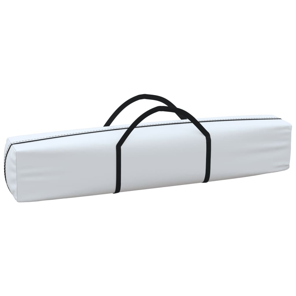 vidaXL Τέντα Εκδηλώσεων Πτυσσόμενη με Πλαϊνά Τοιχώματα Λευκή 3 x 6 μ.