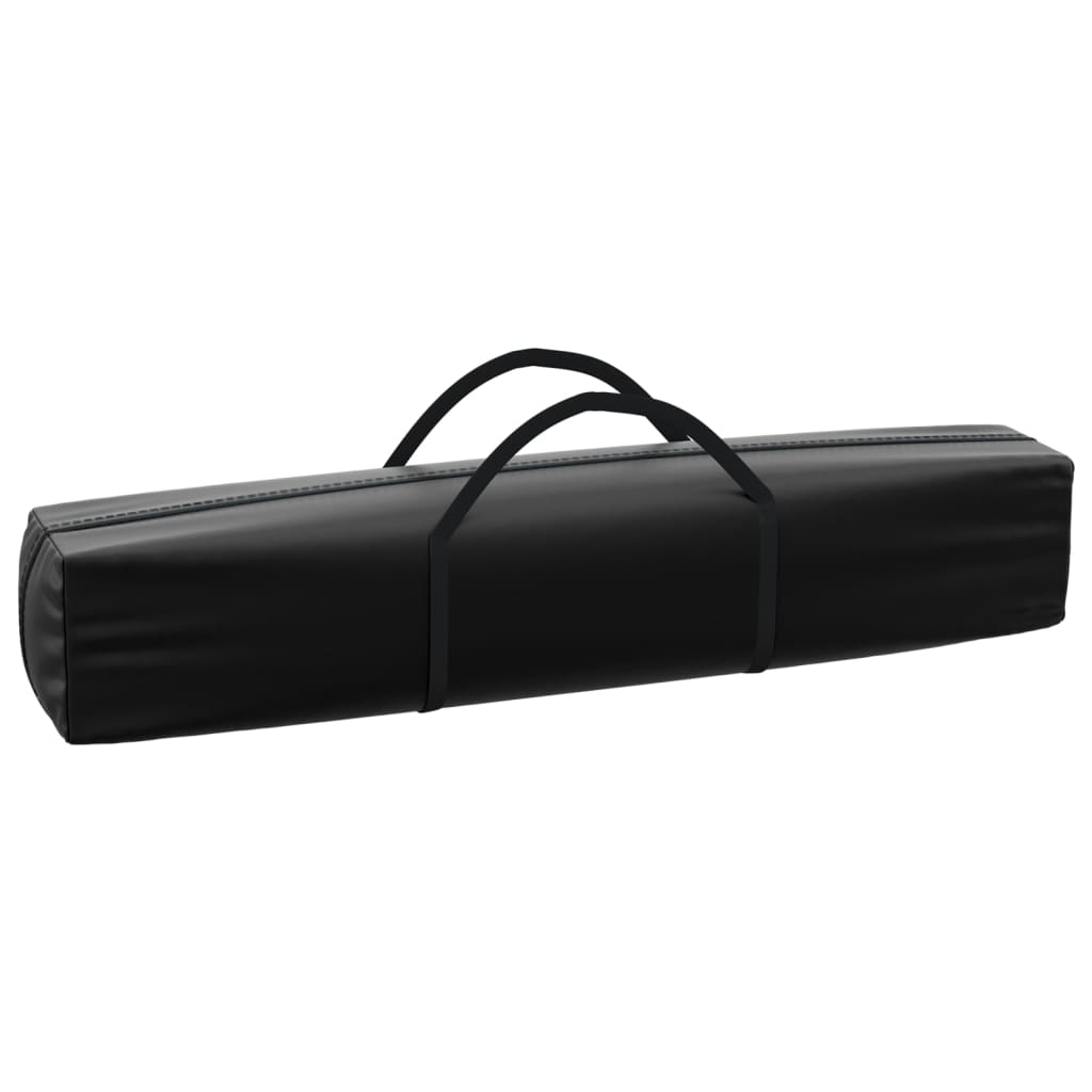 vidaXL Τέντα Εκδηλώσεων Πτυσσόμενη με Πλαϊνά Τοιχώματα Μαύρη 3 x 6 μ.