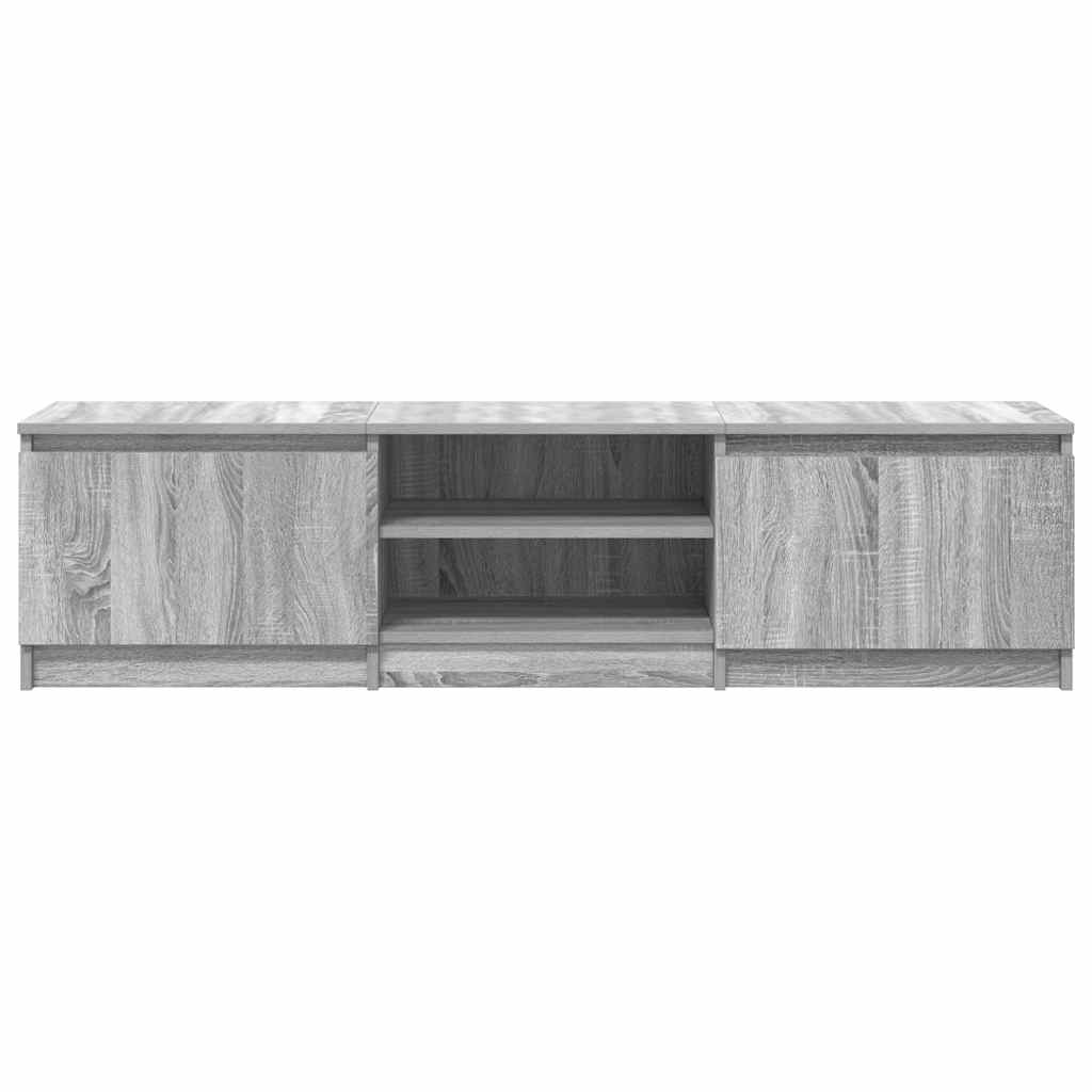 vidaXL Έπιπλο Τηλεόρασης Γκρι Sonoma 140x40x35,5 εκ. από Επεξεργ. Ξύλο