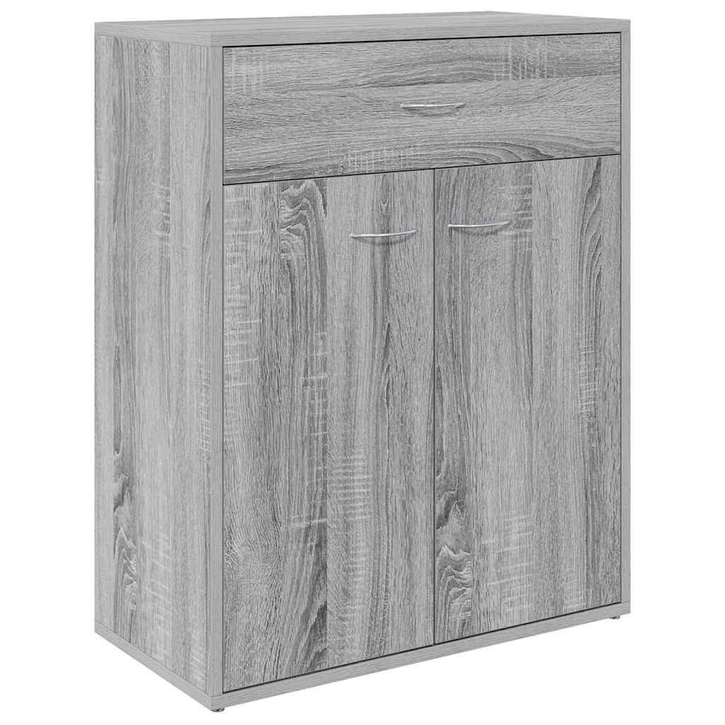vidaXL Ντουλάπι Γκρι Sonoma 60x30x75 εκ. από Επεξεργασμένο Ξύλο