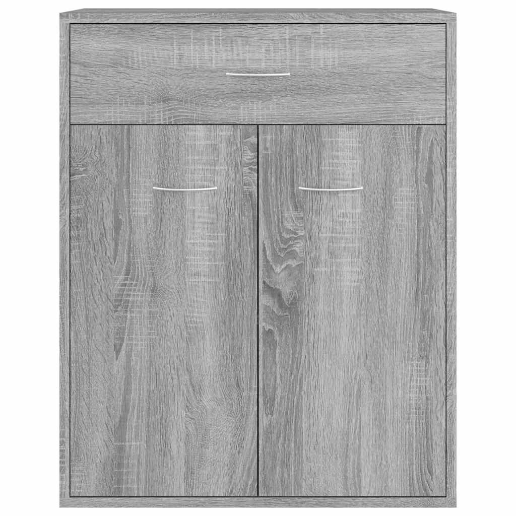 vidaXL Ντουλάπι Γκρι Sonoma 60x30x75 εκ. από Επεξεργασμένο Ξύλο