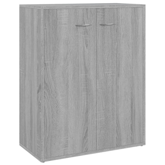 vidaXL Ντουλάπι Γκρι Sonoma 60x30x75 εκ. από Επεξεργασμένο Ξύλο