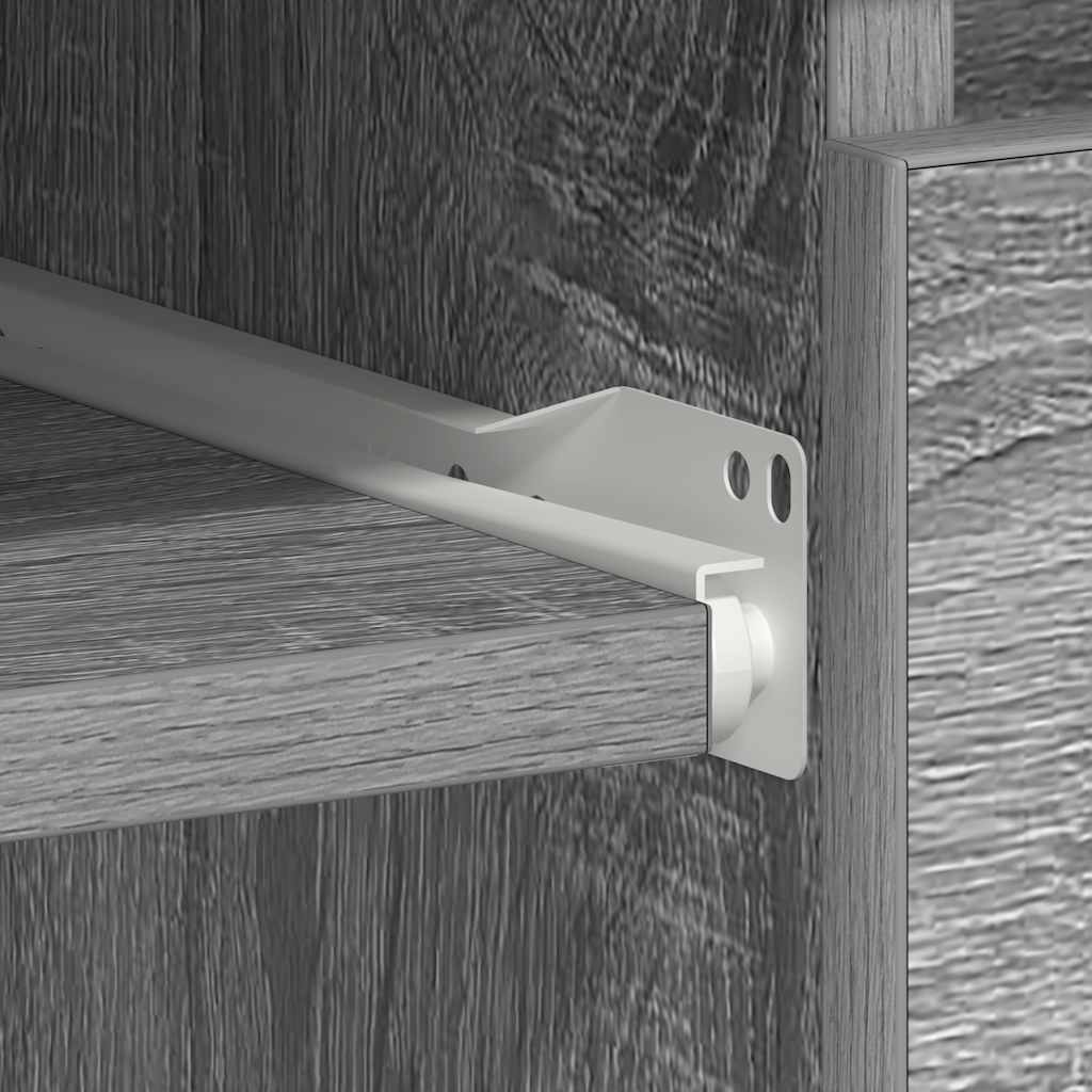 vidaXL Γραφείο Γκρι Sonoma 90x45x76 εκ. από Επεξεργασμένο Ξύλο