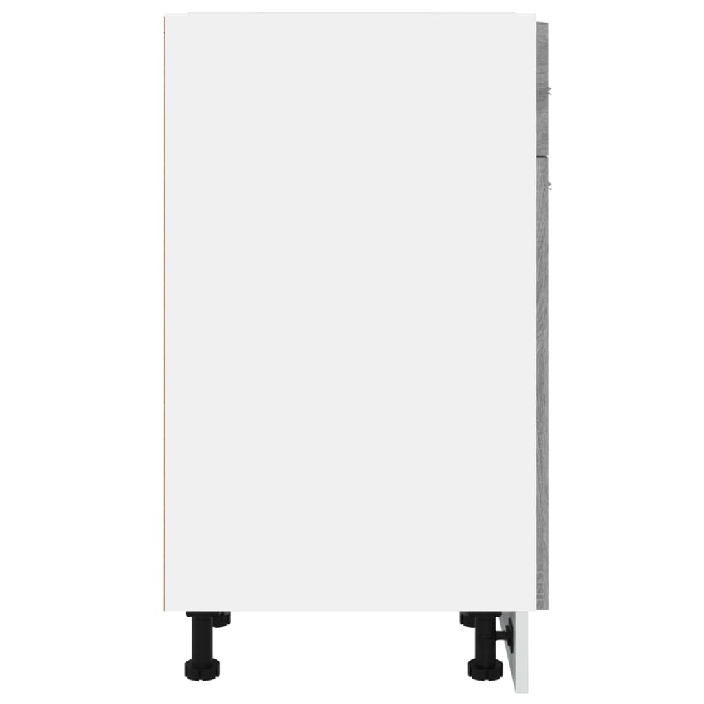 vidaXL Έπιπλο Με Συρτάρι Lyon Γκρι Sonoma 30x46x81,5εκ.
