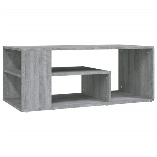 vidaXL Τραπεζάκι Σαλονιού Γκρι Sonoma 100x50x40 εκ. Επεξεργασμένο Ξύλο