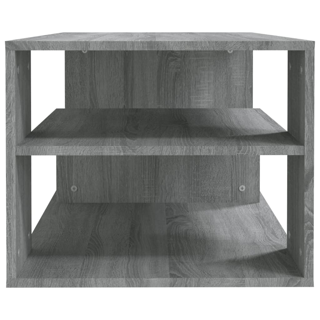 vidaXL Τραπεζάκι Σαλονιού Γκρι Sonoma 100x50x40 εκ. Επεξεργασμένο Ξύλο