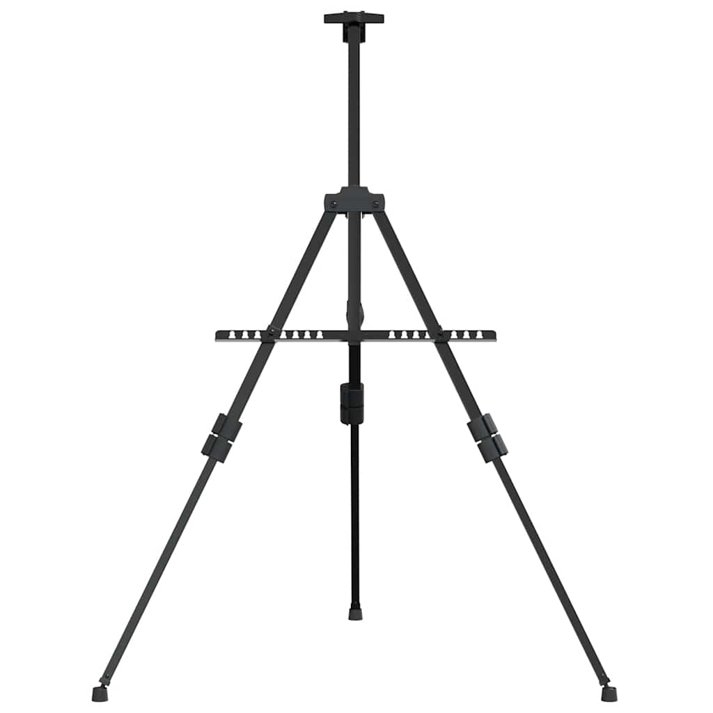 vidaXL Καβαλέτο Ζωγραφικής Ρυθμιζόμενο Μαύρο Μεταλλικό