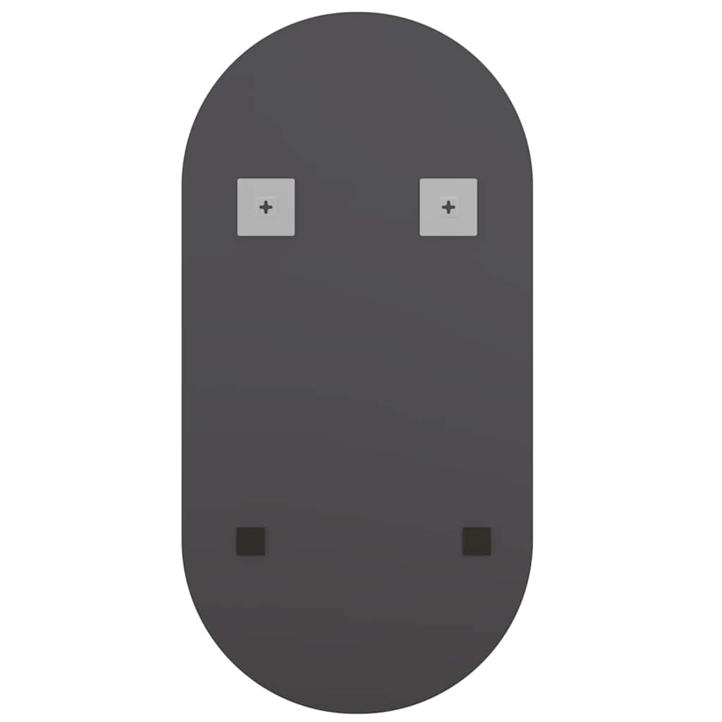 vidaXL Καθρέφτης με Φώτα LED 60x30 εκ. Γυαλί Οβάλ