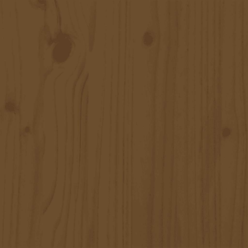 vidaXL Πλαίσιο Κρεβατιού Μελί 75x190 εκ. Ξύλο Πεύκου Small Single