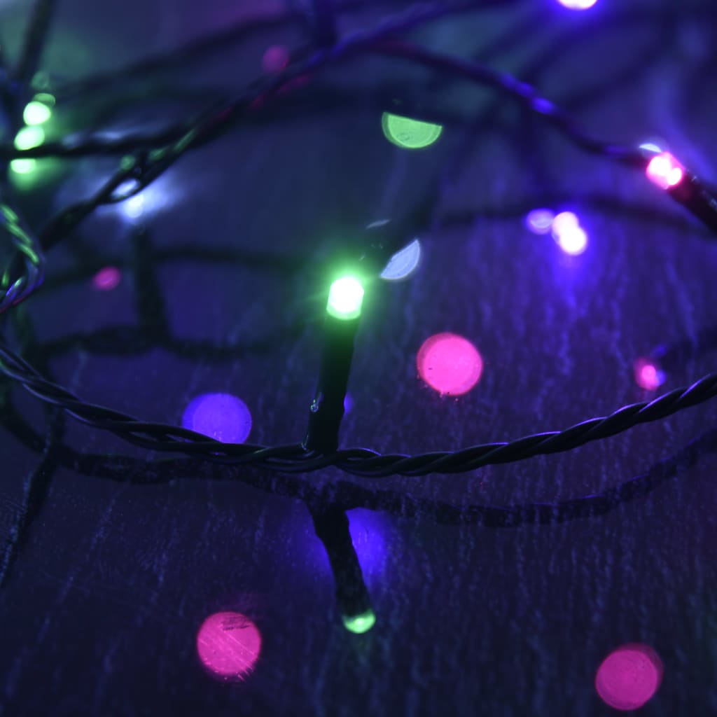 vidaXL Φωτάκια με 150 LED Παστέλ Πολύχρωμα 15 μ. από PVC