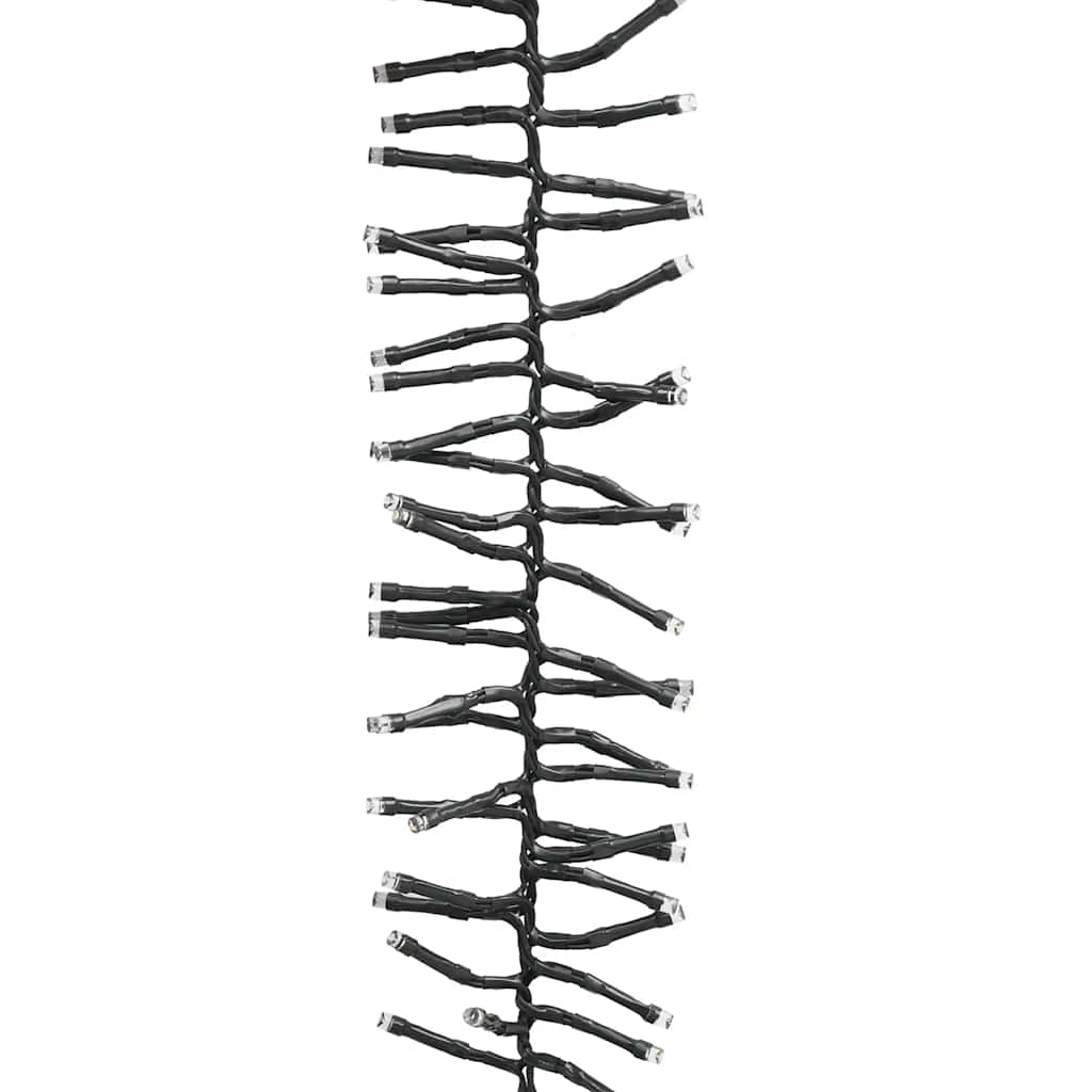 vidaXL Φωτάκια Cluster με 1000 LED Θερμό Λευκό 11 μ. από PVC