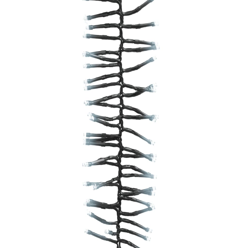 vidaXL Φωτάκια Cluster με 1000 LED Ψυχρό Λευκό 11 μ. από PVC