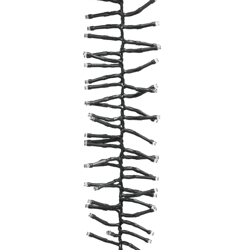 vidaXL Φωτάκια Cluster με 1000 LED Ψυχρό Λευκό 11 μ. από PVC