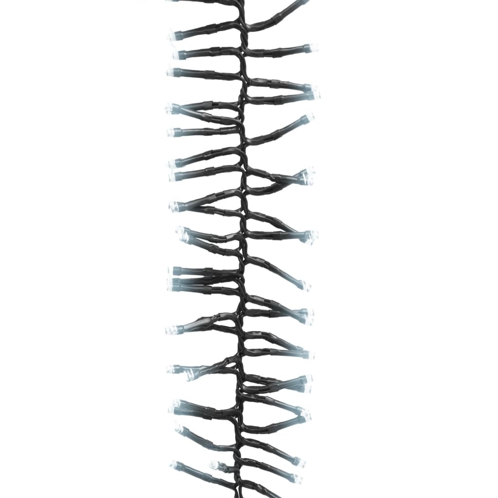 vidaXL Φωτάκια Cluster με 2000 LED Ψυχρό Λευκό 17 μ. από PVC