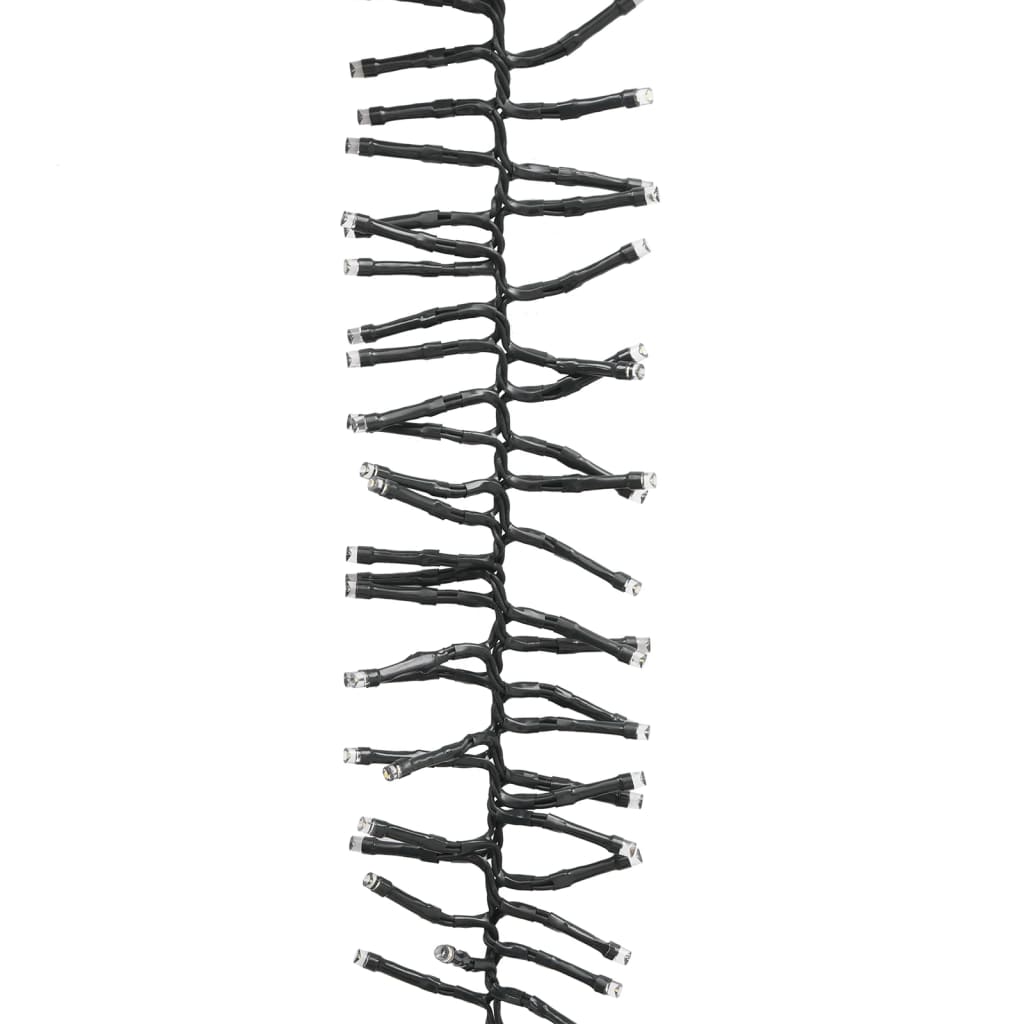 vidaXL Φωτάκια Cluster με 3000 LED Ψυχρό Λευκό 23 μ. από PVC