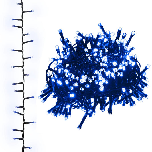 vidaXL Φωτάκια Compact με 2000 LED Μπλε 45 μ. από PVC