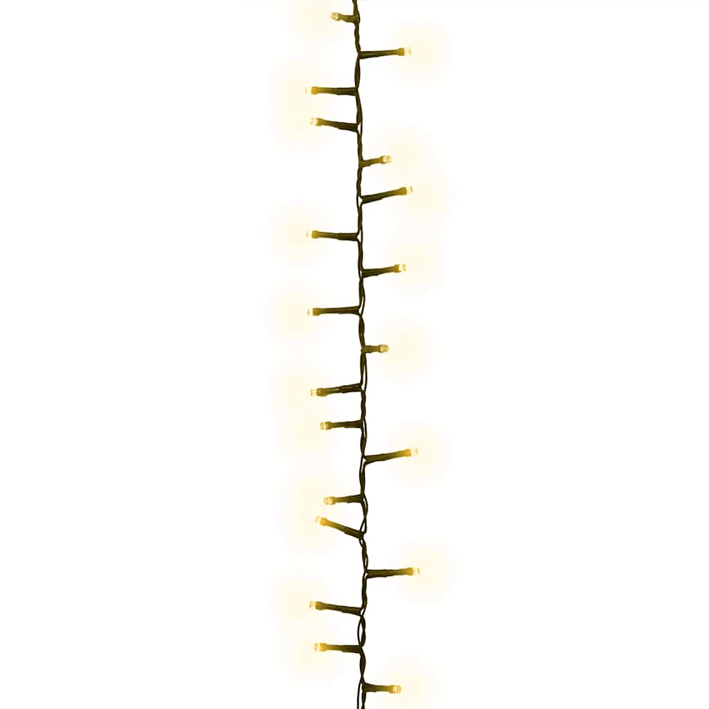 vidaXL Φωτάκια Compact με 3000 LED Θερμό Λευκό 65 μ. από PVC