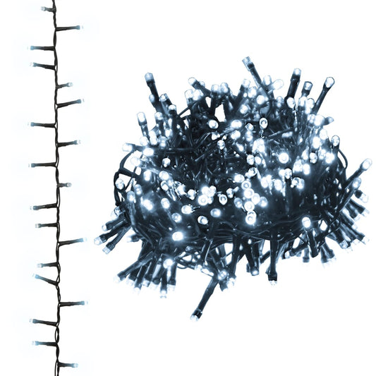 vidaXL Φωτάκια Compact με 3000 LED Ψυχρό Λευκό 65 μ. από PVC