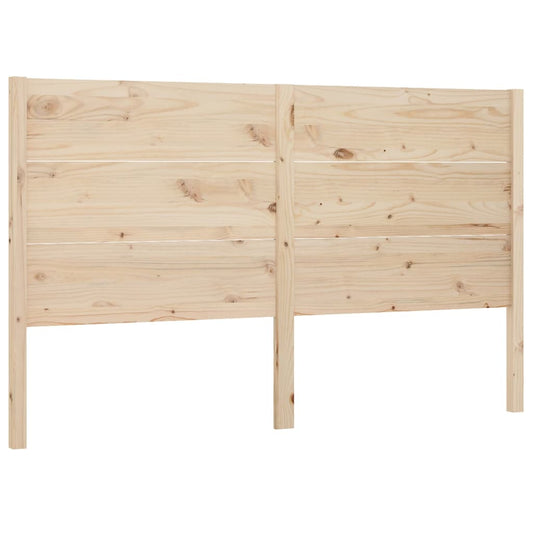 vidaXL Κεφαλάρι Κρεβατιού 141 x 4 x 100 εκ. από Μασίφ Ξύλο Πεύκου