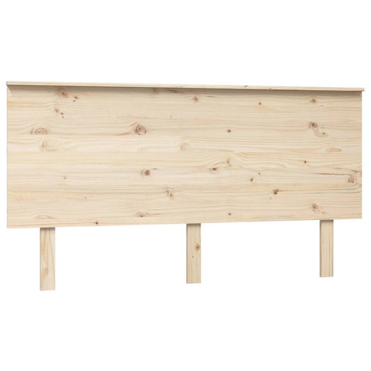 vidaXL Κεφαλάρι Κρεβατιού 154x6x82,5 εκ. από Μασίφ Ξύλο Πεύκου