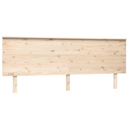 vidaXL Κεφαλάρι Κρεβατιού 204 x 6 x 82,5 εκ. από Μασίφ Ξύλο Πεύκου