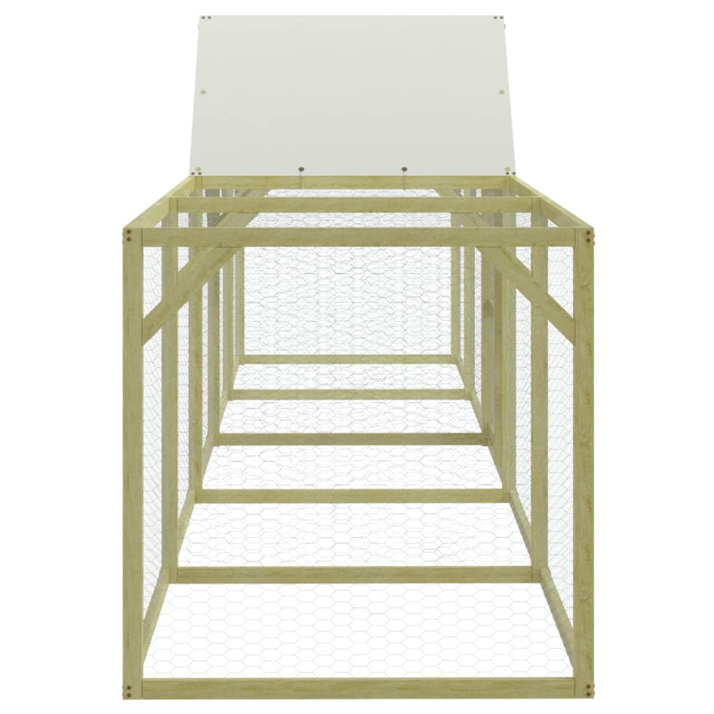 vidaXL Κοτέτσι 500x100x150 εκ. από Μασίφ Εμποτισμένο Ξύλο Πεύκου