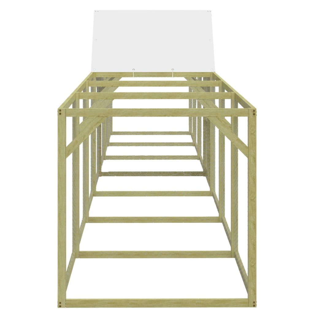vidaXL Κοτέτσι 700x100x150 εκ. από Μασίφ Εμποτισμένο Ξύλο Πεύκου