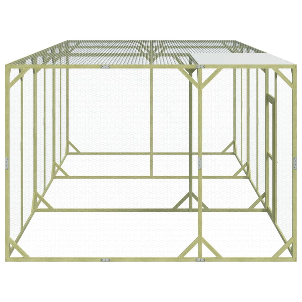 vidaXL Κοτέτσι 600x300x200 εκ. από Μασίφ Εμποτισμένο Ξύλο Πεύκου