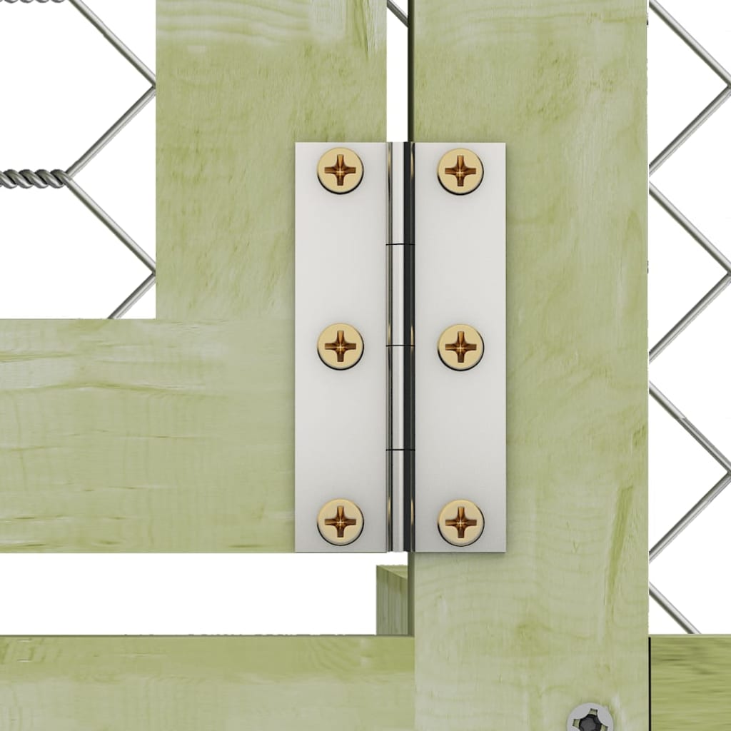 vidaXL Κοτέτσι 268x300x190 εκ. από Μασίφ Εμποτισμένο Ξύλο Πεύκου