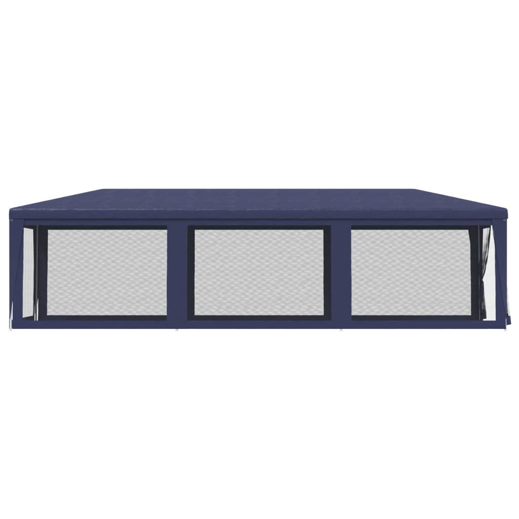 vidaXL Τέντα Εκδηλώσεων με 8 Τοιχώματα με Δίχτυ Μπλε 3 x 9 μ. από HDPE