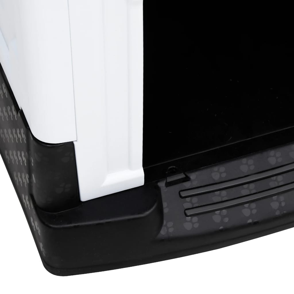 vidaXL Σπιτάκι Σκύλου Μπλε 57 x 68 x 66 εκ. από Πολυπροπυλένιο