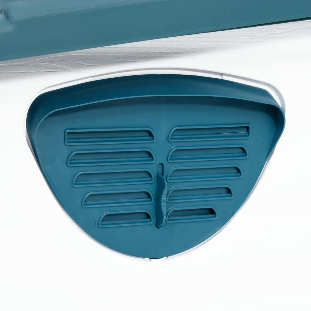 vidaXL Σπιτάκι Σκύλου Μπλε 90,5 x 68 x 66 εκ. από Πολυπροπυλένιο