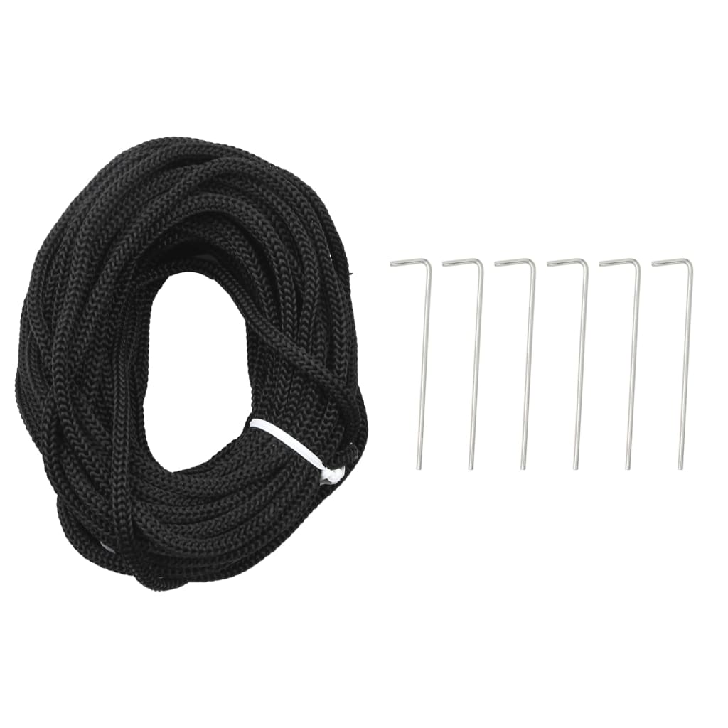 vidaXL Χριστουγεν. Δέντρο για Ιστό Σημαίας 108 LED Θερμό Λευκό 180 εκ.