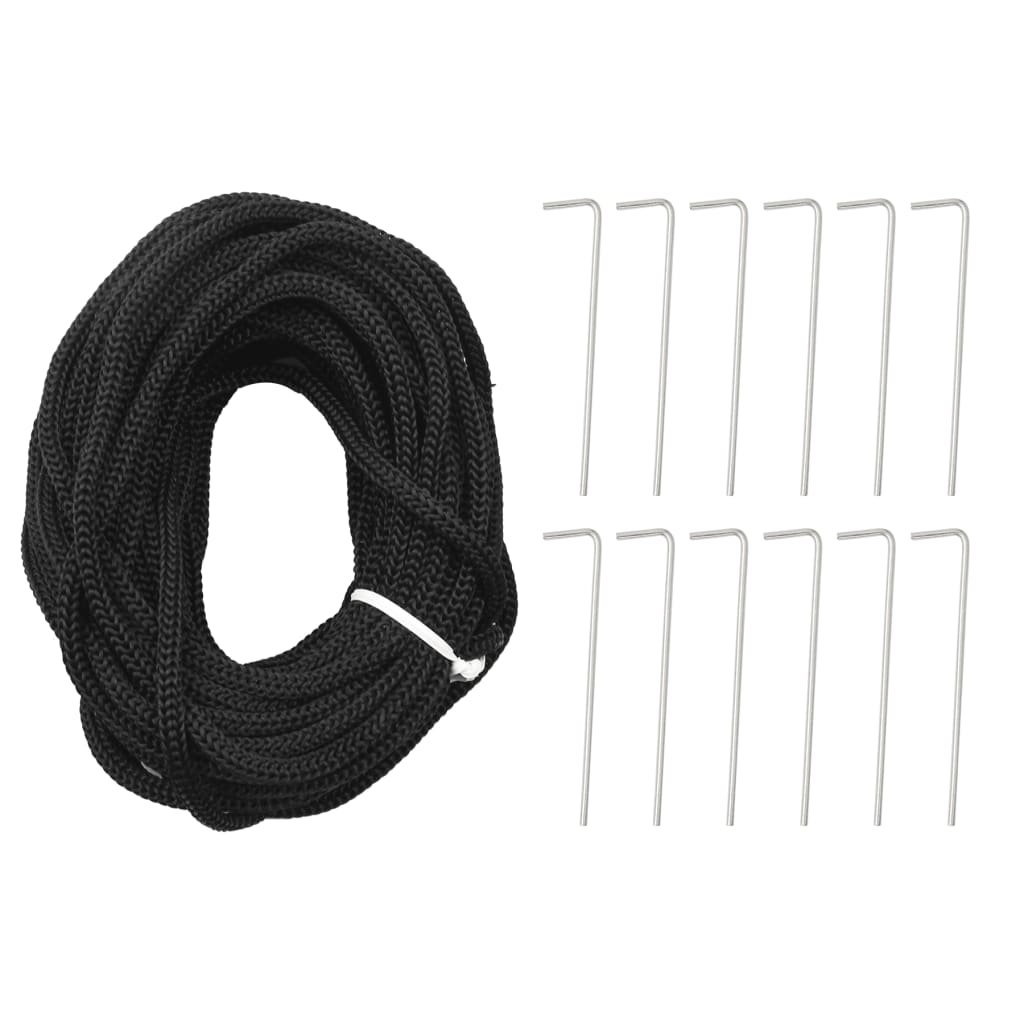 vidaXL Χριστουγεν. Δέντρο για Ιστό Σημαίας 732 LED Πολύχρωμο 500 εκ.