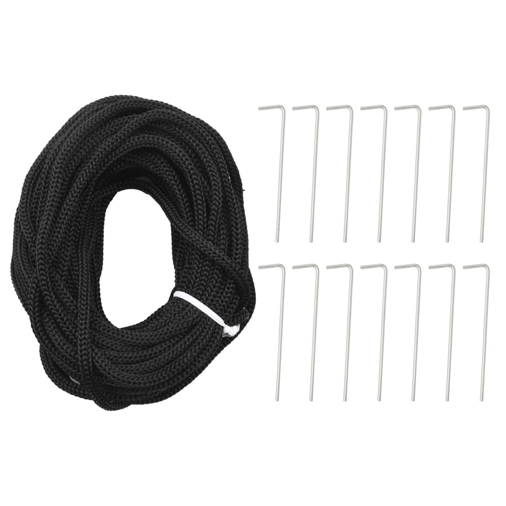 vidaXL Χριστουγεν. Δέντρο για Ιστό Σημαίας 1134 LED Πολύχρωμο 800 εκ.