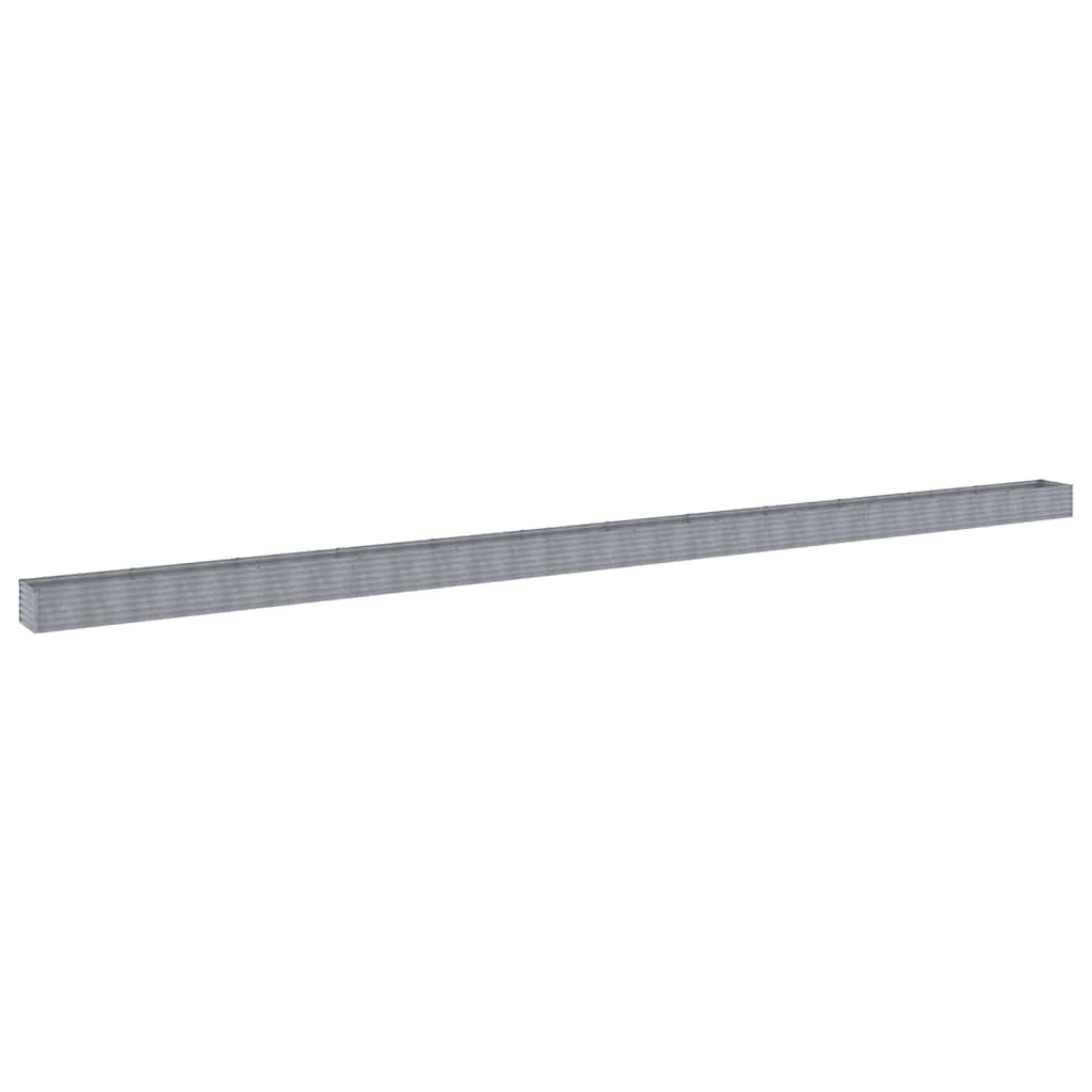 vidaXL Ζαρντινιέρα 1152 x 50 x 36 εκ. από Ατσάλι Σκληρυθέν στον Αέρα