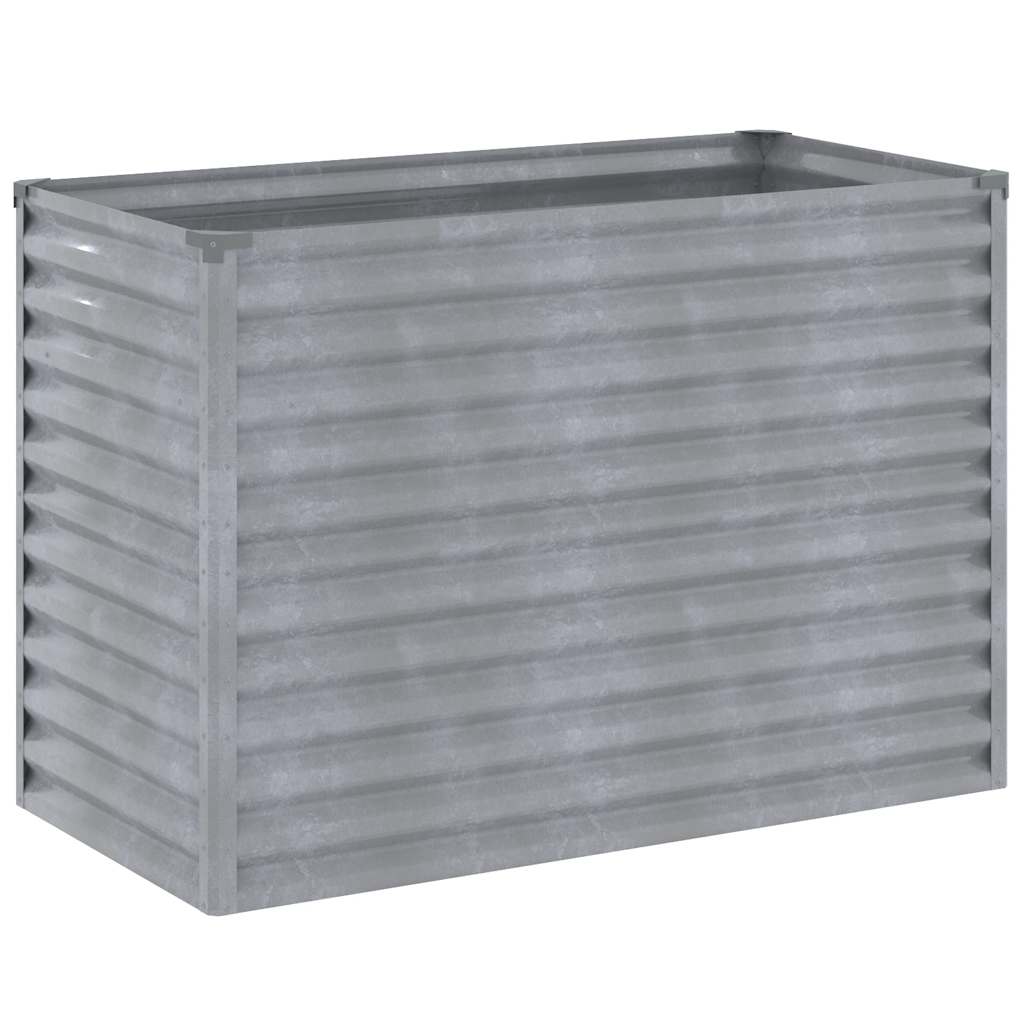 vidaXL Υπερυψωμένο Ζαρντινιέρα Κήπου 100 x 50 x 69 εκ. από Ατσάλι Corten