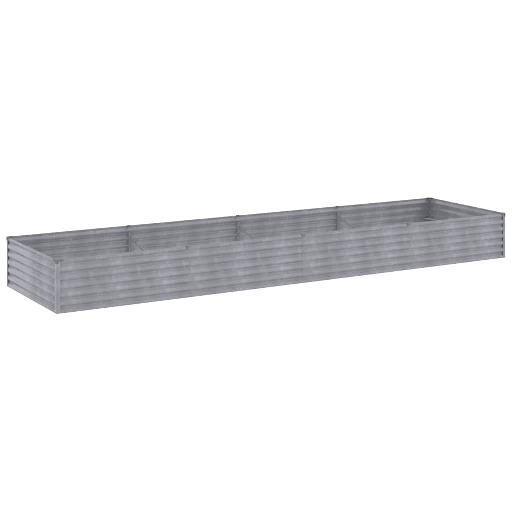 vidaXL Ζαρντινιέρα 387 x 100 x 36 εκ. από Ατσάλι Σκληρυθέν στον Αέρα