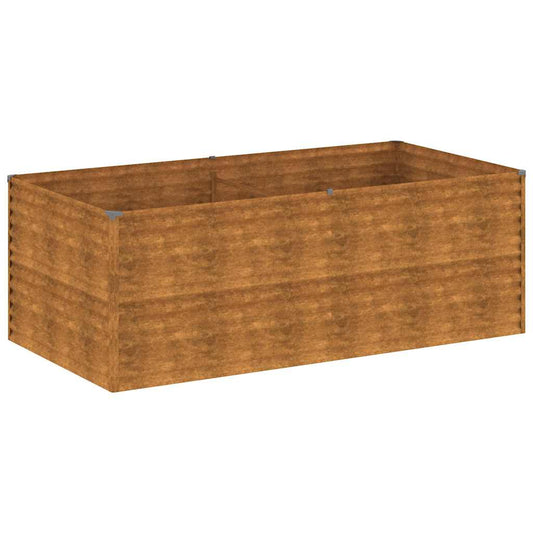 vidaXL Ζαρντινιέρα 196 x 100 x 69 εκ. από Ατσάλι Σκληρυθέν στον Αέρα