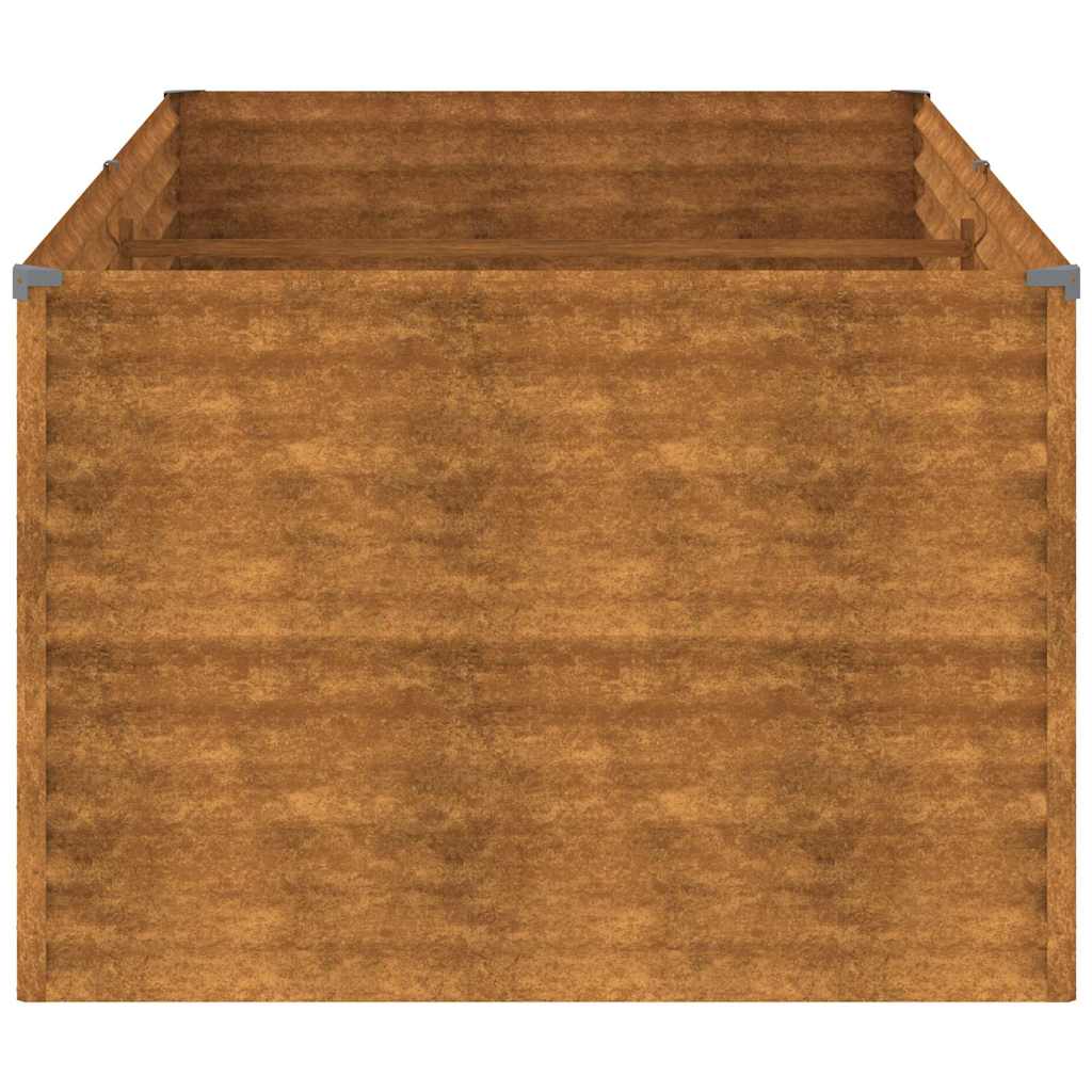 vidaXL Ζαρντινιέρα 196 x 100 x 69 εκ. από Ατσάλι Σκληρυθέν στον Αέρα